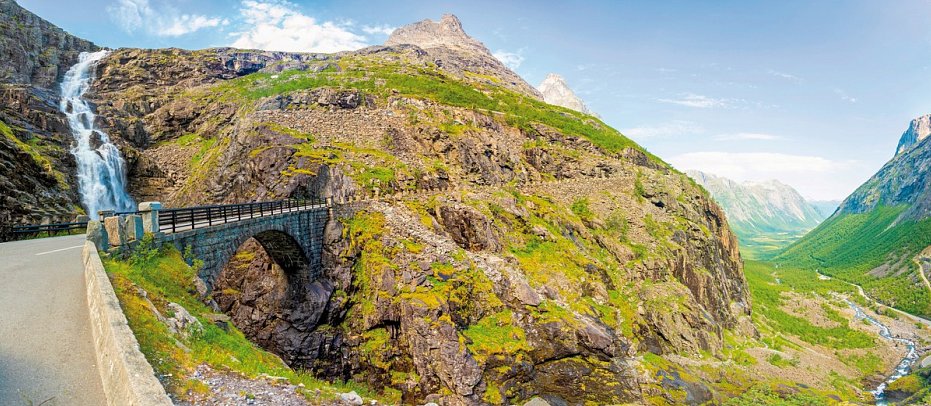 Traumhaftes Fjell-und Fjordnorwegen - Trollstigen