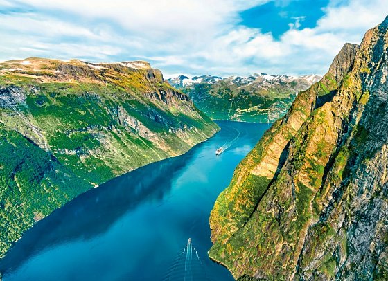 Traumhaftes Fjell-und Fjordnorwegen - Geirangerfjord