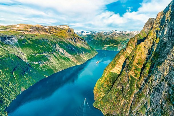Traumhaftes Fjell-und Fjordnorwegen - Geirangerfjord