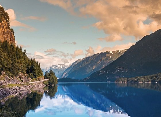 Große Südnorwegenreise - Hardangerfjord