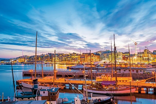 Reizvolles Norwegen - Oslo, Hafen