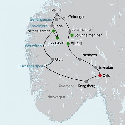 Charmantes Norwegen