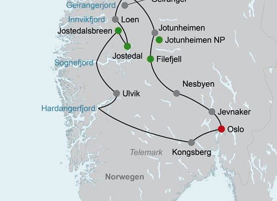 Charmantes Norwegen