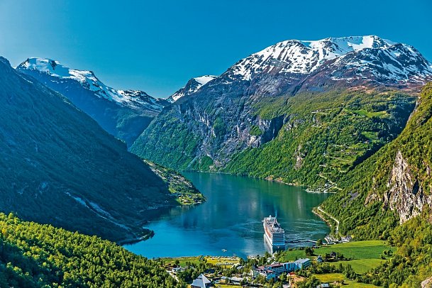 Charmantes Norwegen - Geirangerfjord