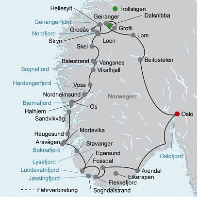 Norwegen entspannt erleben