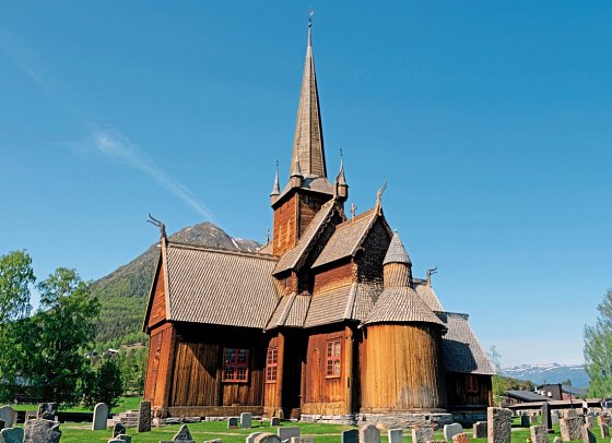 Norwegen entspannt erleben - Stabkirche - Lom