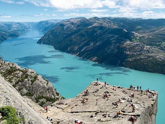 Norwegens Naturschauspiele erleben - Preikestolen, Lysefjord