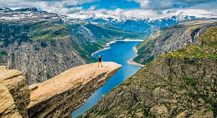 Norwegens Naturschauspiele erleben - Trolltunga