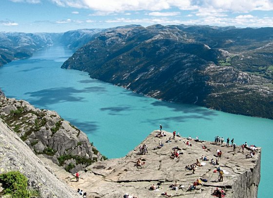 Norwegens Naturschauspiele erleben - Preikestolen, Lysefjord