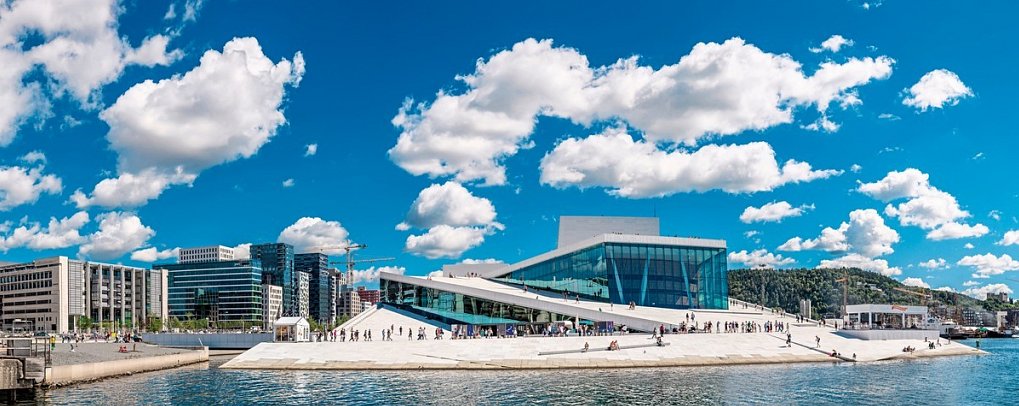 Norwegen Kaleidoskop - von Oslo zum Nordkap - Opernhaus in Oslo
