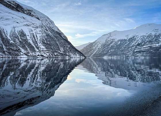 Winter im Geirangerfjord - Geirangerfjord