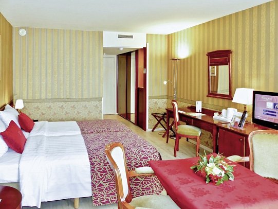 Hotel de' Medici - Wohnbeispiel Doppelzimmer Standard (Zimmercodierung DG1)