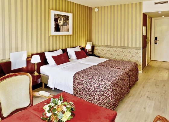 Hotel de' Medici - Wohnbeispiel Doppelzimmer Standard (Zimmercodierung DG1)
