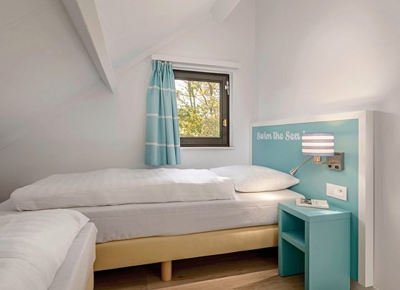 Center Parcs Park De Haan - Wohnbeispiel Haus Comfort (Zimmercodierungen BF1, BF2, BB1 & BB2)