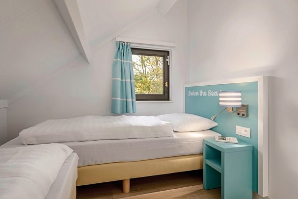 Center Parcs Park De Haan - Wohnbeispiel Haus Comfort (Zimmercodierungen BF1, BF2, BB1 & BB2)