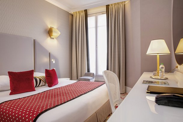 Hotel Victor Hugo Paris Kléber - Wohnbeispiel Doppelzimmer Superior (Zimmercodierung DS1)