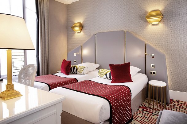 Hotel Victor Hugo Paris Kléber - Wohnbeispiel Doppelzimmer Superior (Zimmercodierung DS1)