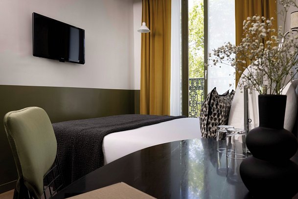 Le Petit Beaumarchais Hotel & Spa - Wohnbeispiel Doppelzimmer (Zimmercodierung DB1)