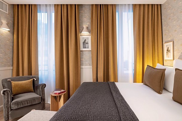 Le Petit Oberkampf Hotel & Spa - Wohnbeispiel Doppelzimmer Superior (Zimmercodierung DG1)