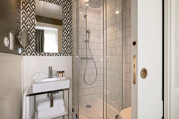 Le Petit Oberkampf Hotel & Spa - Wohnbeispiel Cosy Einzelzimmer (Zimmercodierung EG1)