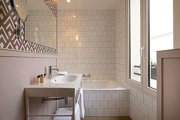 Le Petit Oberkampf Hotel & Spa - Wohnbeispiel Doppelzimmer Klassik (Zimmercodierung DG1)