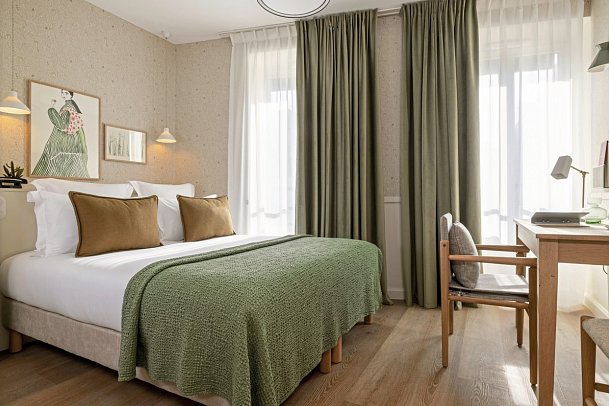 Le Petit Oberkampf Hotel & Spa - Wohnbeispiel Doppelzimmer Klassik (Zimmercodierung DG1)