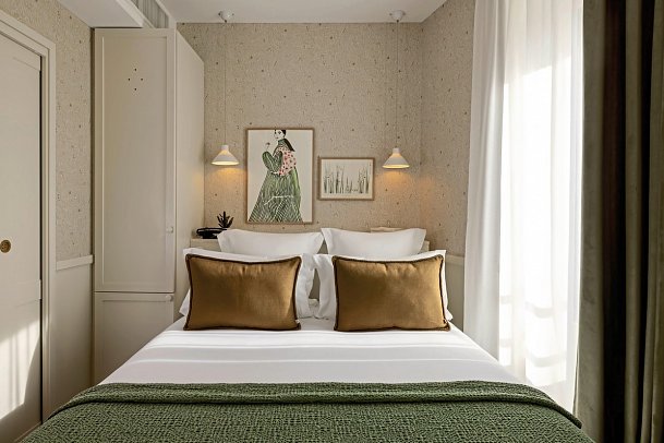 Le Petit Oberkampf Hotel & Spa - Wohnbeispiel Doppelzimmer Klassik (Zimmercodierung DG1)