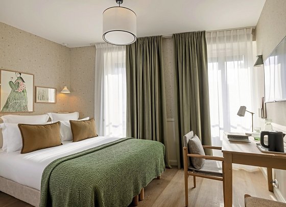 Le Petit Oberkampf Hotel & Spa - Wohnbeispiel Doppelzimmer Klassik (Zimmercodierung DG1)