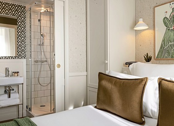 Le Petit Oberkampf Hotel & Spa - Wohnbeispiel Doppelzimmer Klassik (Zimmercodierung DG1)