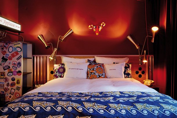 25hours Hotel Terminus Nord - Wohnbeispiel Medium Zimmer (Zimmercodierung DG1)