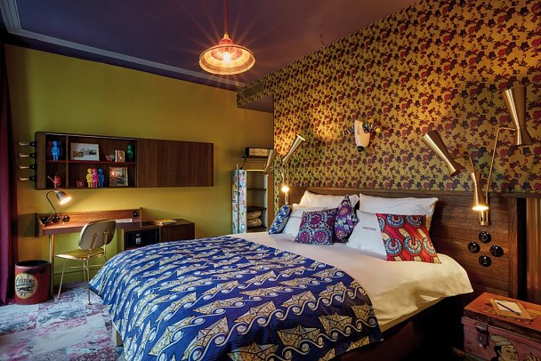 25hours Hotel Terminus Nord - Wohnbeispiel Large Zimmer (Zimmercodierung DS1)