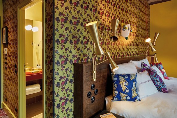 25hours Hotel Terminus Nord - Wohnbeispiel Large Zimmer (Zimmercodierung DS1)