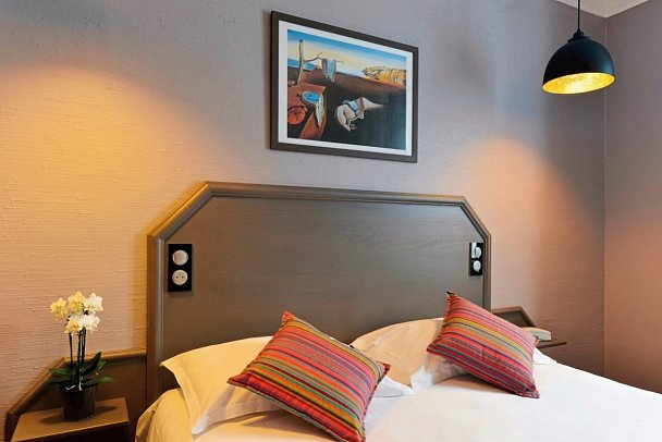 Hotel Résidence du Pré - Wohnbeispiel Doppelzimmer (Zimmercodierung DB1)