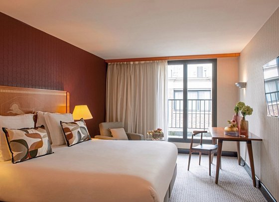 Les Jardins du Marais - Wohnbeispiel Doppelzimmer Superior (Zimmercodierung DS1)