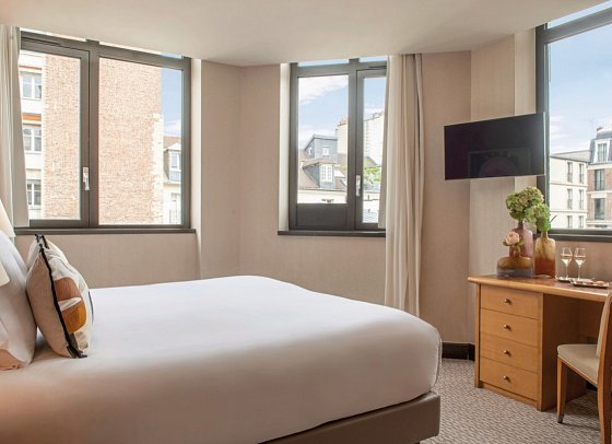 Les Jardins du Marais - Wohnbeispiel Doppelzimmer Superior (Zimmercodierung DS1)