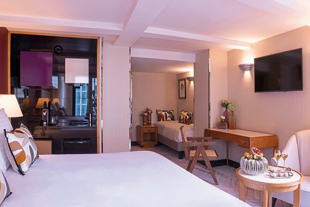 Les Jardins du Marais - Wohnbeispiel Doppelzimmer Superior (Zimmercodierung DS1)