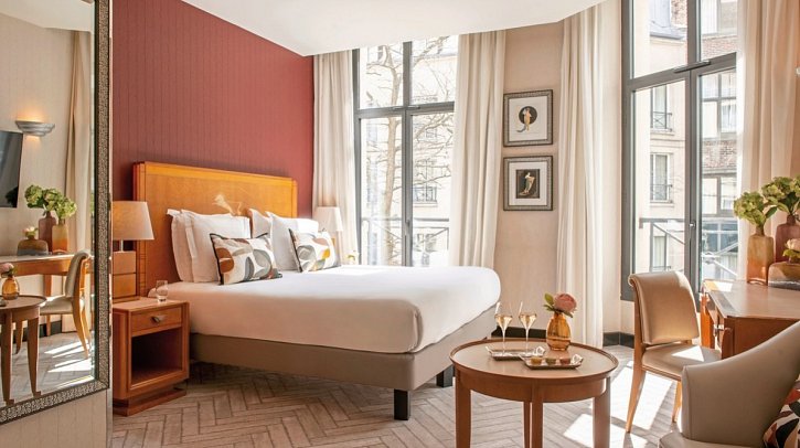 Les Jardins du Marais - Wohnbeispiel Junior Suite (Zimmercodierung JB1)