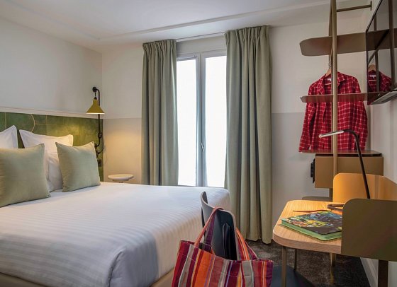 Hotel des Mines - Wohnbeispiel Doppelzimmer Klassik (Zimmercodierung DG1)