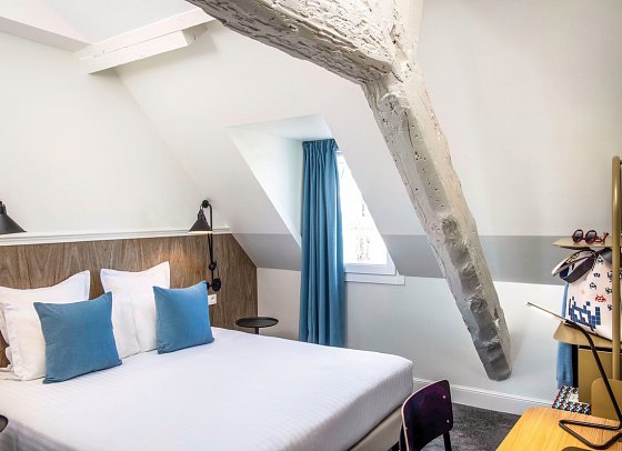 Hotel des Mines - Wohnbeispiel Doppelzimmer Klassik (Zimmercodierung DG1)