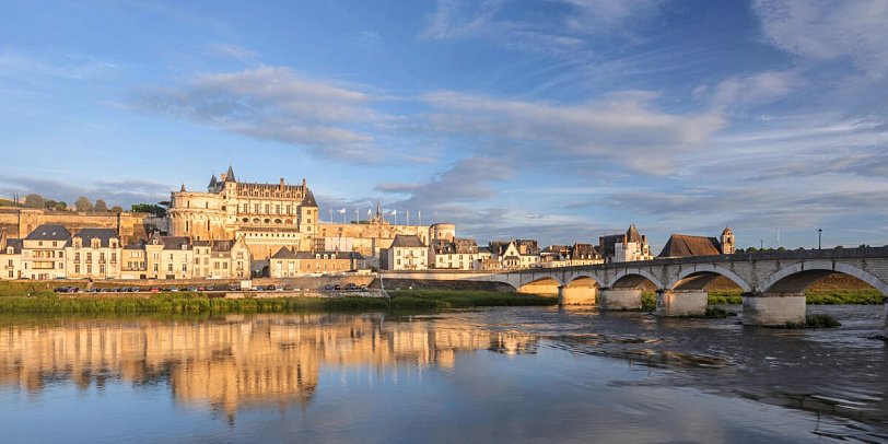 Höhepunkte Nordfrankreichs - Paris, Loire-Tal & Normandie - Chateau d'Amboise im Loire-Tal