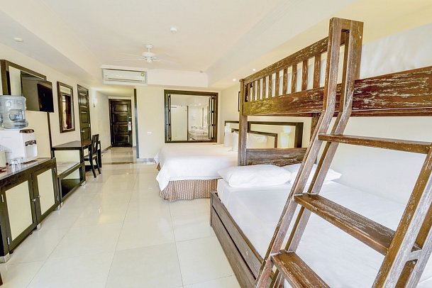 Sandos Playacar - Wohnbeispiel Riviera Family Juniorsuite (Zimmercodierung FB1)