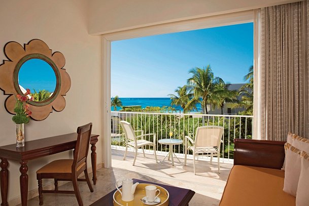 Dreams Tulúm Resort & Spa - Wohnbeispiel Preferred Club Juniorsuite Oceanview (Zimmercodierung J9O)