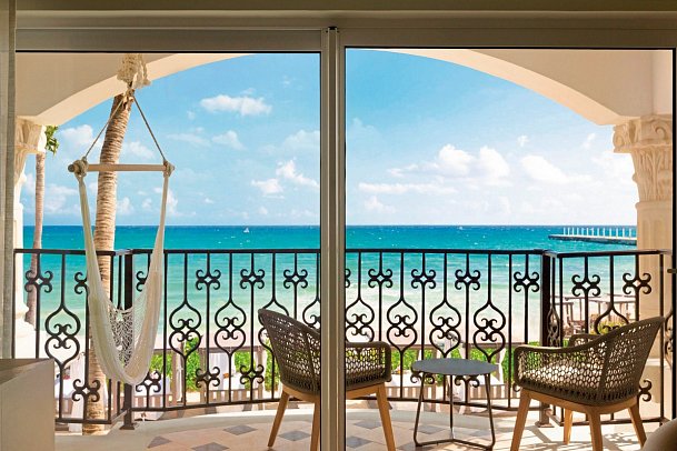 Hyatt Vivid Playa del Carmen - Wohnbeispiel Juniorsuite Oceanview King (Zimmercodierung JBM)