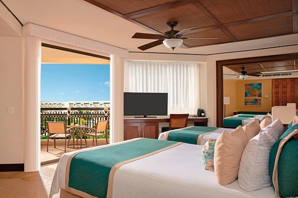 Dreams Riviera Cancun Resort & Spa - Wohnbeispiel Premium Deluxe Gardenview (Zimmercodierung UD1)
