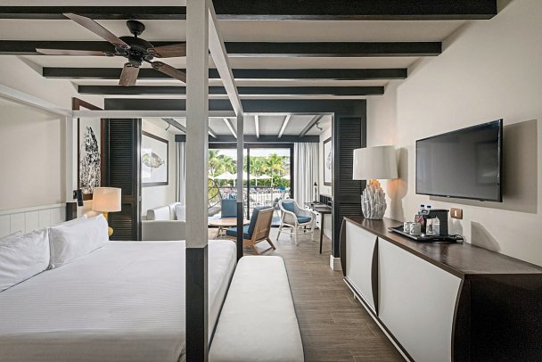 Ocean Riviera Paradise - Wohnbeispiel El Beso Juniorsuite Swim Up (Zimmercodierung JBQ)