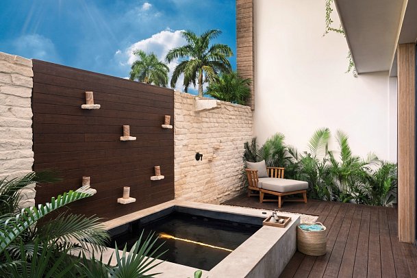 Banyan Tree Mayakoba - Beachfront Terrace Pool Suite King (Zimmercodierung W9O)