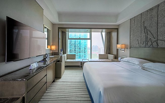 DoubleTree by Hilton Beijing - Wohnbeispiel Guest Room (Zimmercodierung UB1)