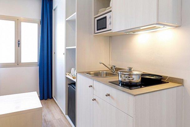 Alcanada Golf - Wohnbeispiel Appartement 1 Schlafzimmer (Zimmercodierungen AB1 & ABM)