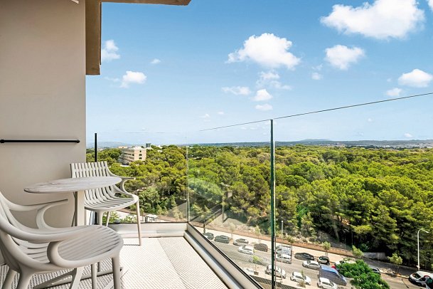 Aubamar Palma Resort - Beispiel Balkon (Zimmercodierung DB1)