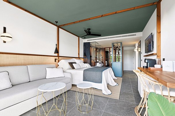 Aubamar Suites & Spa - Wohnbeispiel Juniorsuite Deluxe (Zimmercodierung JD1)